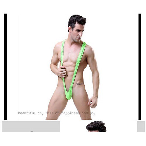 Bộ đồ lót nam sexy 2 mảnh màu xanh