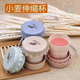 Ly, cốc lúa mạch gấp gọn thông minh, ca gấp gọn tiện dụng mang đi du lịch, dã ngoại, phượt