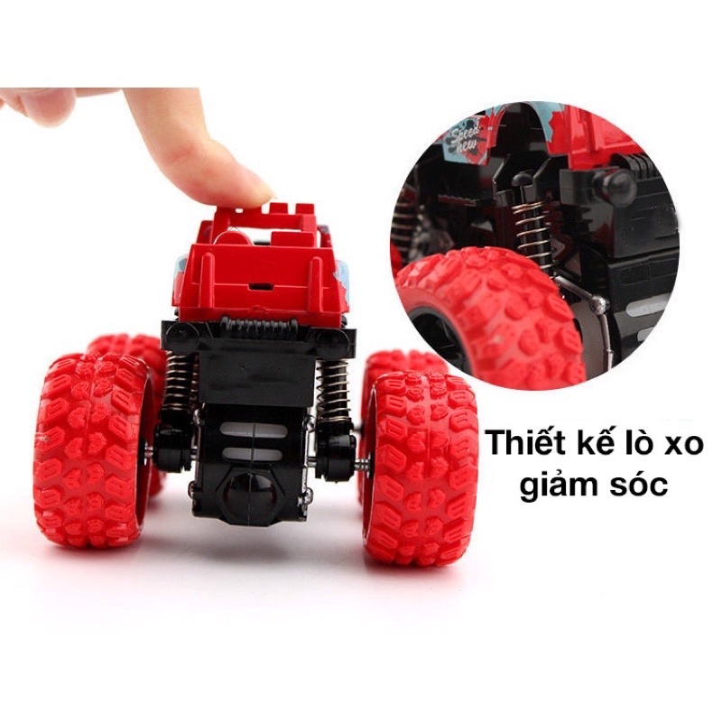 Xe ô tô địa hình chạy quán tính chạy đà xoay 360 độ cực chất