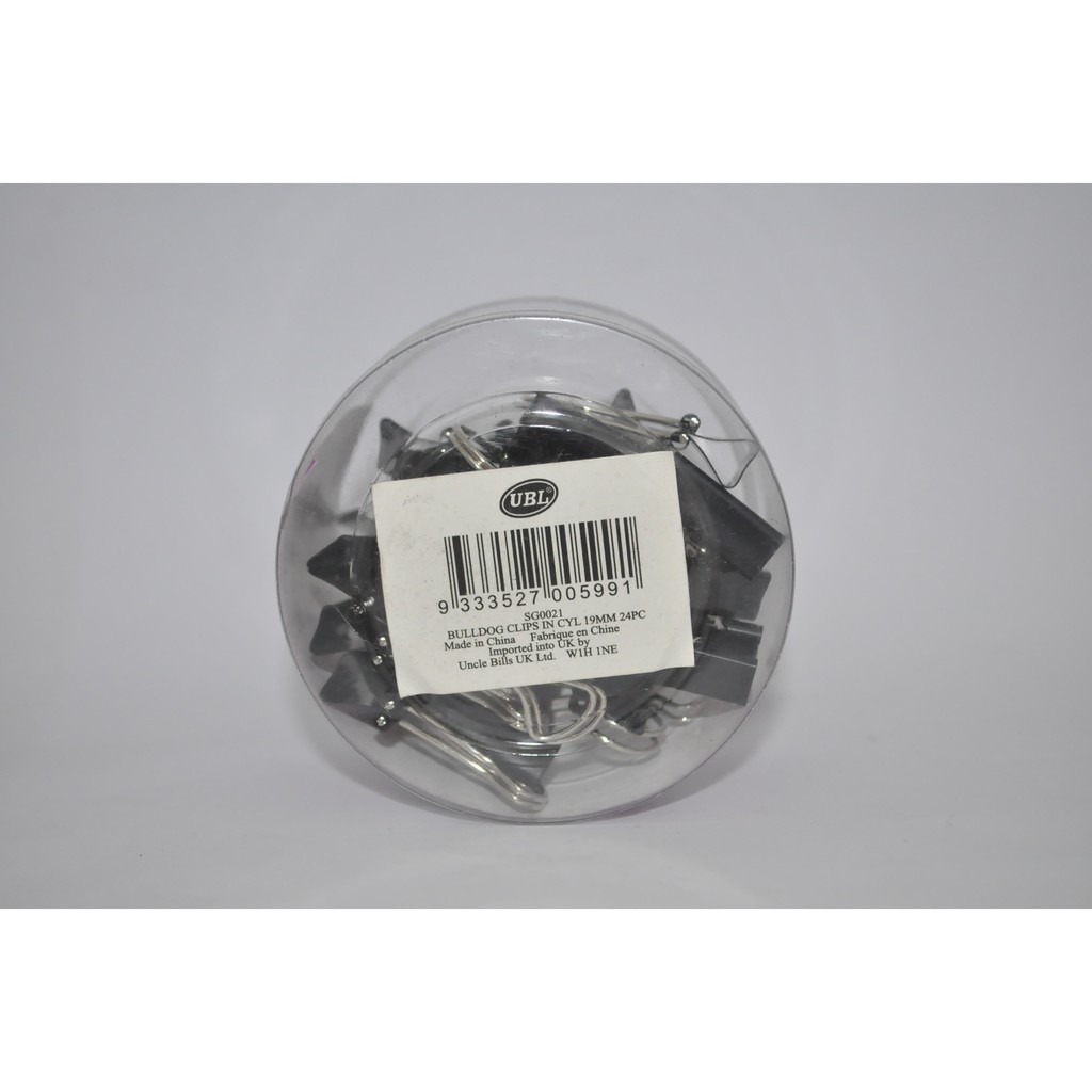 Kẹp Giấy Văn Phòng 19mm 1 Hộp 24 Cái Uncle Bills SG0021