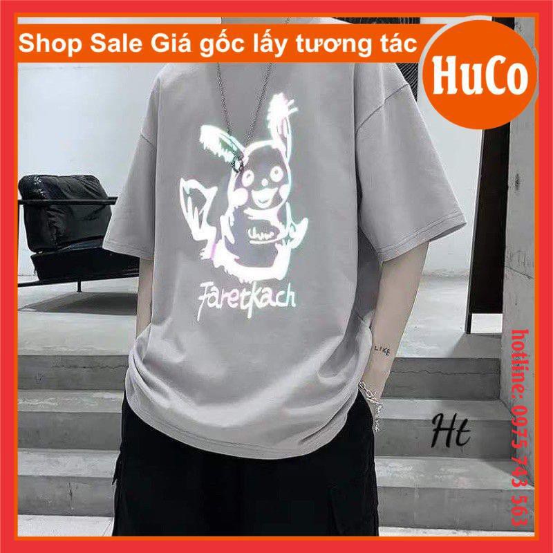 áo phông, thun tay lỡ phản quang FARETKACH🦋thời trang nam nữ, cặp đôi form thụng unisex ulzzang chuẩn ảnh chất cotton 🦋