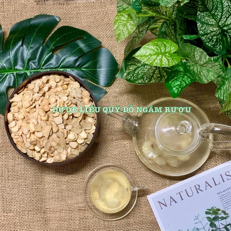 Sâm Tây Dương thái lát mỏng, nguyên củ 100g (Sâm Hoa Kỳ, Sâm Canada)-Dược Liệu Quý