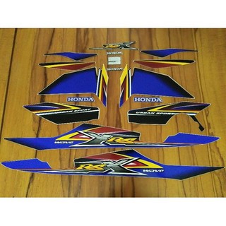 Bộ tem wave rsx 100 màu xanh 2010 - te039