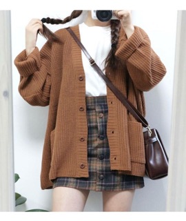 Áo khoác len cardigan