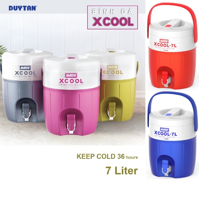 Bình đá giữ nhiệt 7 lít Xcool Duy Tân Matsu