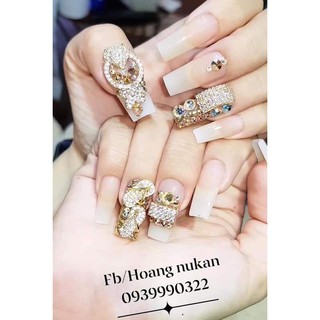 Charm lớn đính móng chân mã A