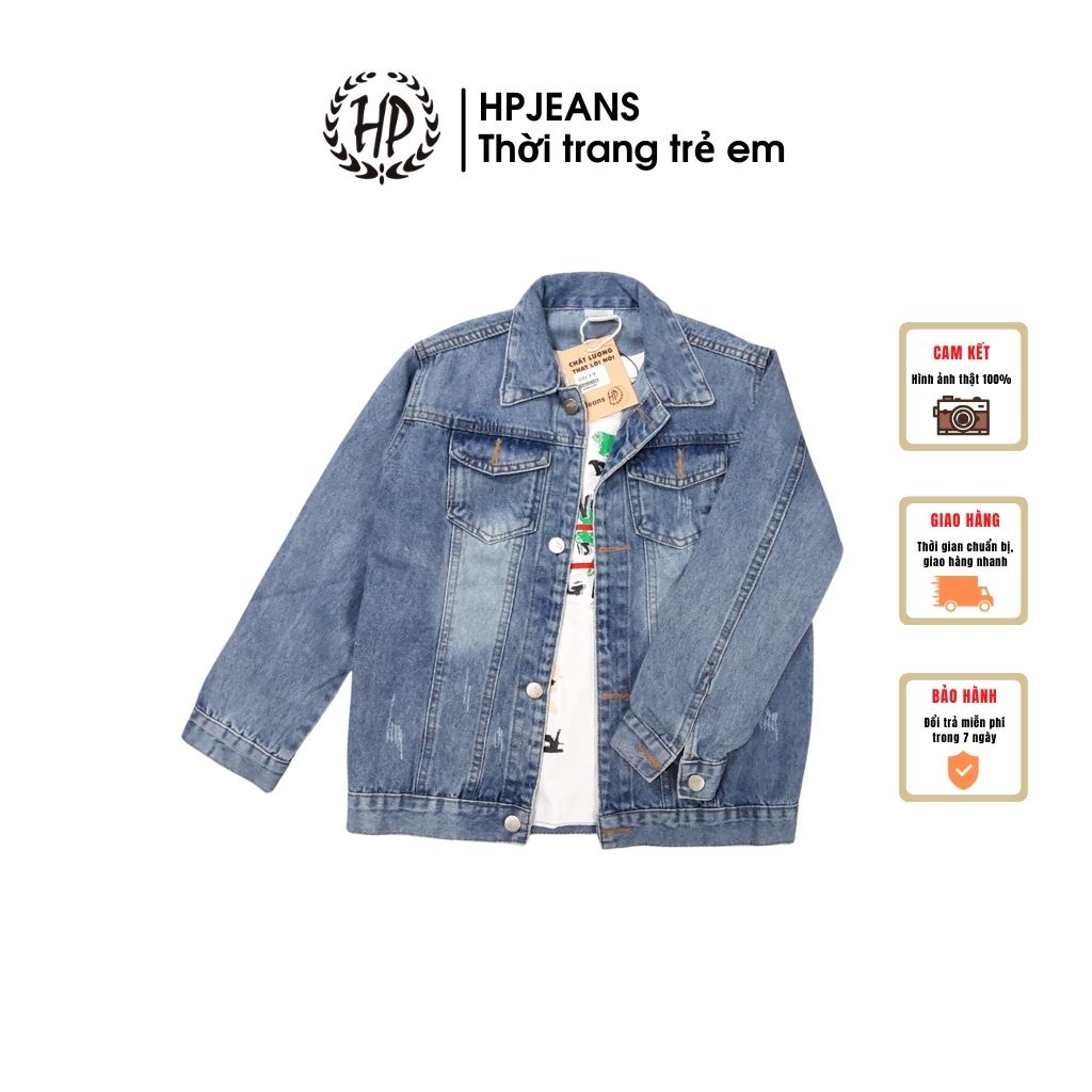 Áo Bò Bé Trai HP JEANS - HPJEANS024