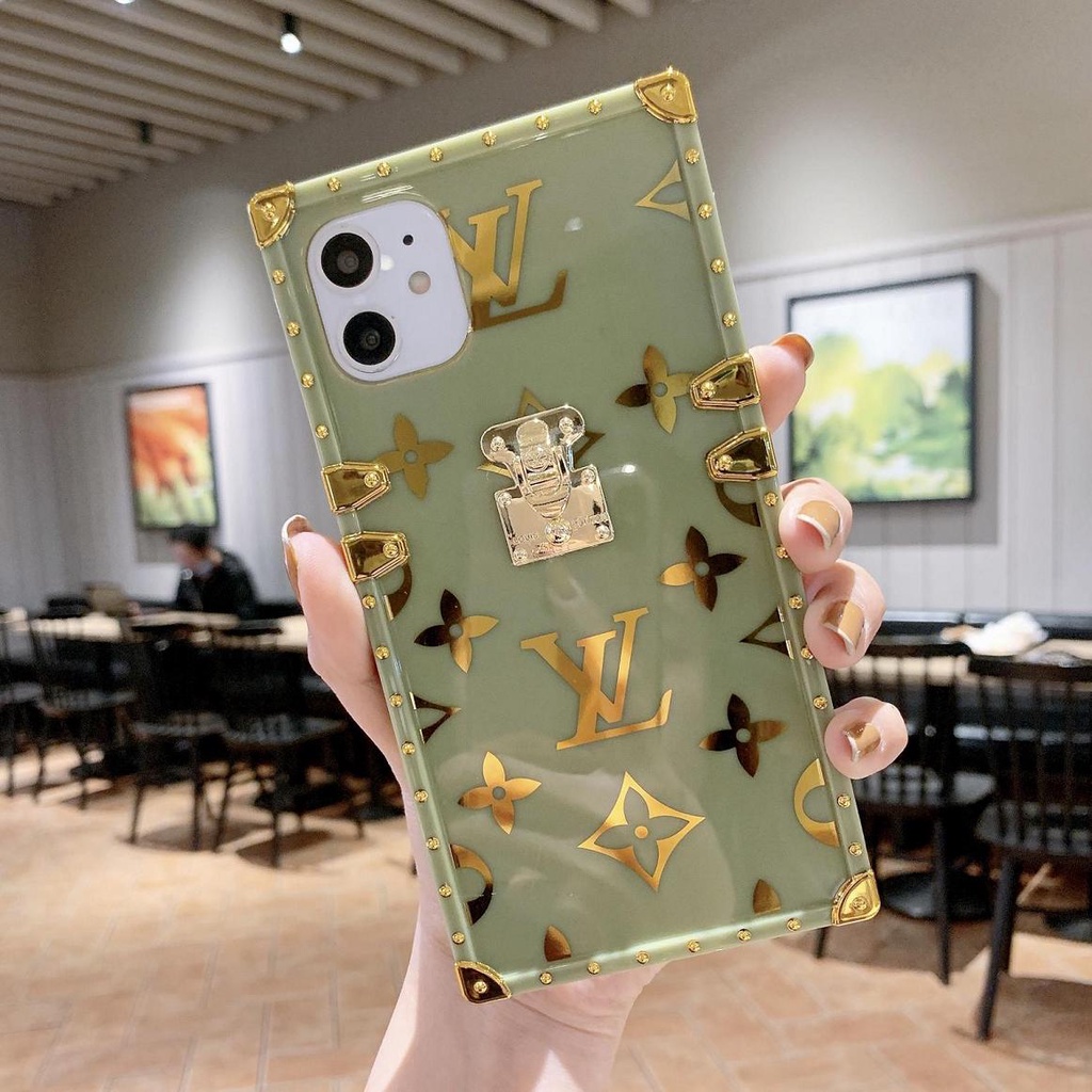 Ốp điện thoại vuông thời trang thích hợp cho iPhone 11 Pro Max X XR XS MAX 6 6S 7 8 Plus