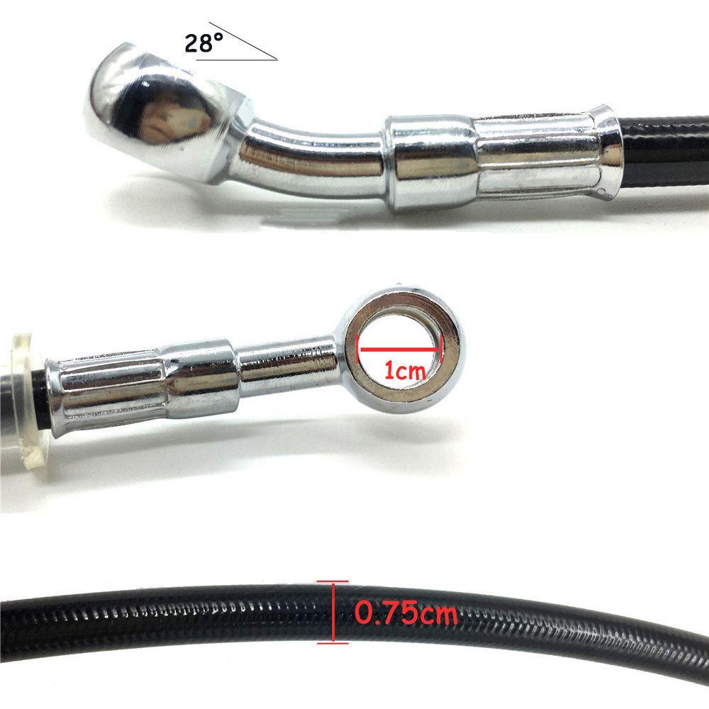 Dây Phanh Thủy Lực Linh Hoạt 400mm-1500mm Dành Cho Xe Mô Tô