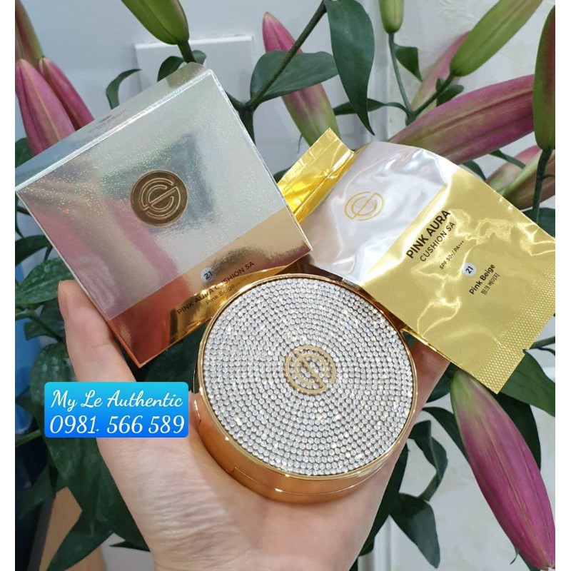 Phấn nước cushion DPC Bling Bling pink aura