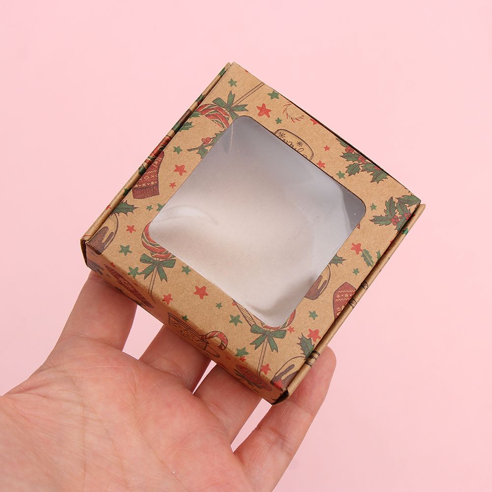 Hộp Giấy kraft Đựng Quà Nhiều Kích Thước Mẫu Mới Dùng Làm Quà Tặng Giáng Sinh