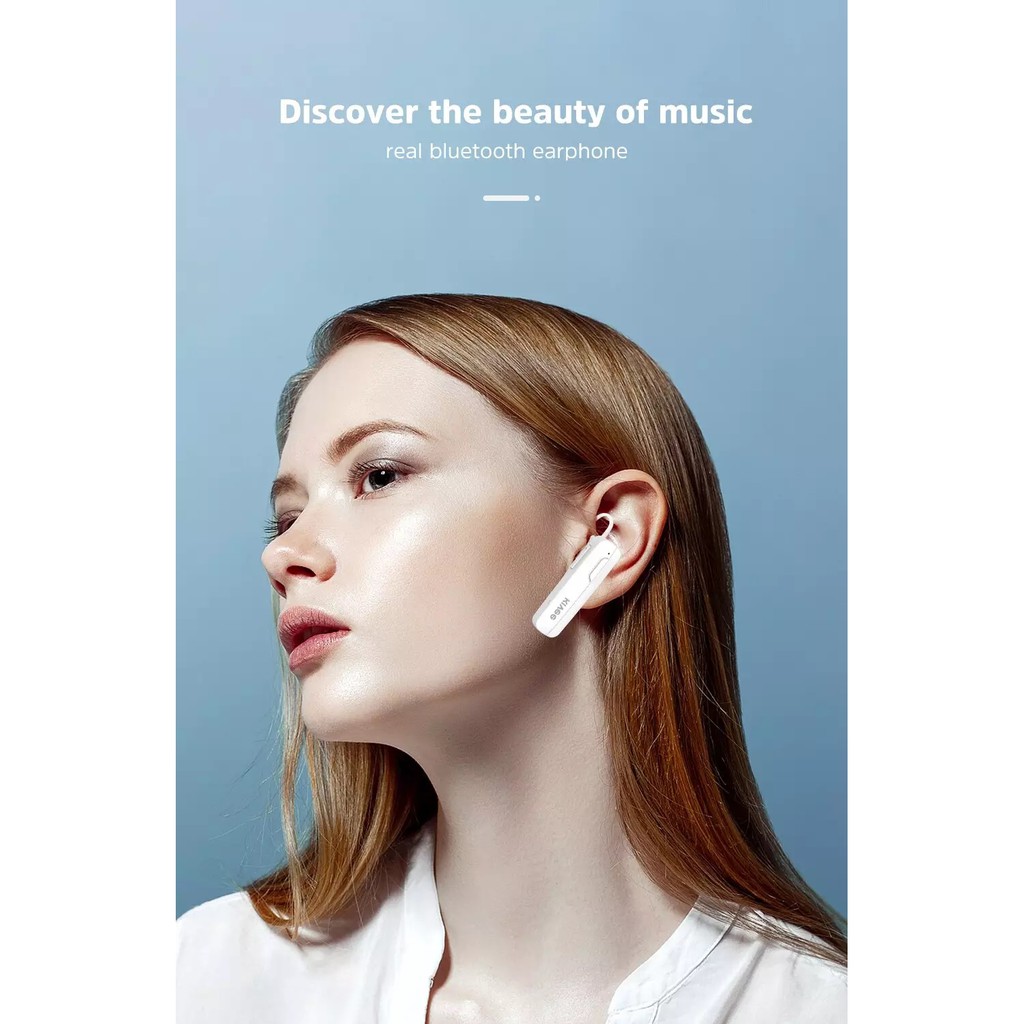 Tay nghe nhạc blueooth nhỏ gọn, tai bờ lu tút không dây chính hãng nghe nhạc, đàm thoại có Mic Kivee Tw32