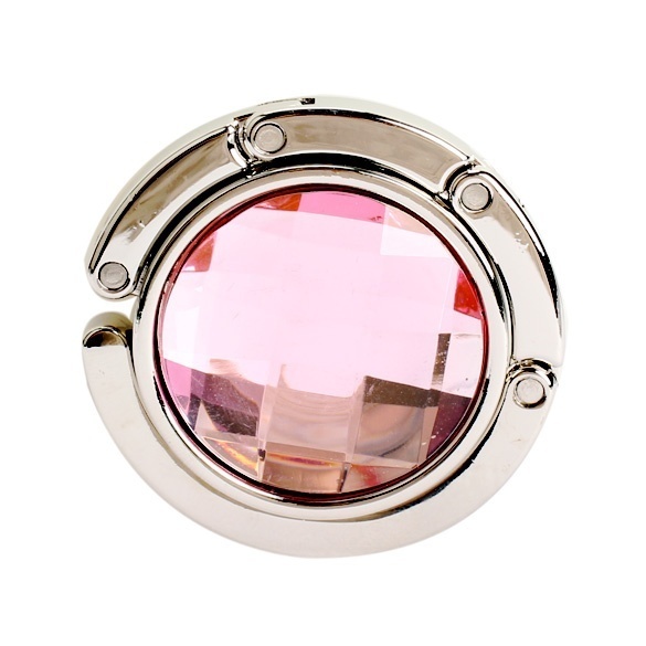1 Piece Handbag foldable Bag Hook Purse Table Hanger Holder Alloy Fashion Crystal Rhinestone