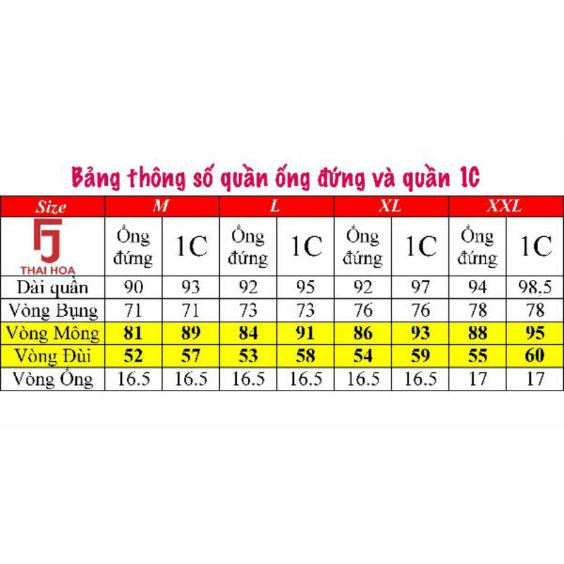 Mã mới 2022 Quần Thái Hòa lưng cao 1 nút vải mềm 1C-105
