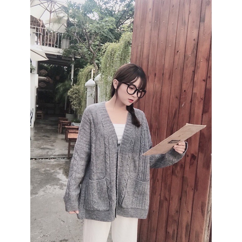 ÁO CADIGAN LEN THỪNG SIÊU XINH HÀNG L1 TAG N.O.N.O - L2 KHÔNG TAG CHẤT ĐẸP | BigBuy360 - bigbuy360.vn