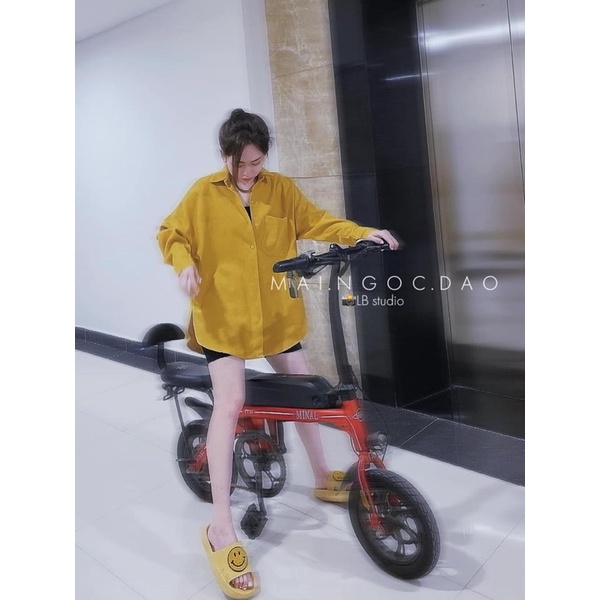 Sét ba món sơ mi vàng TT12