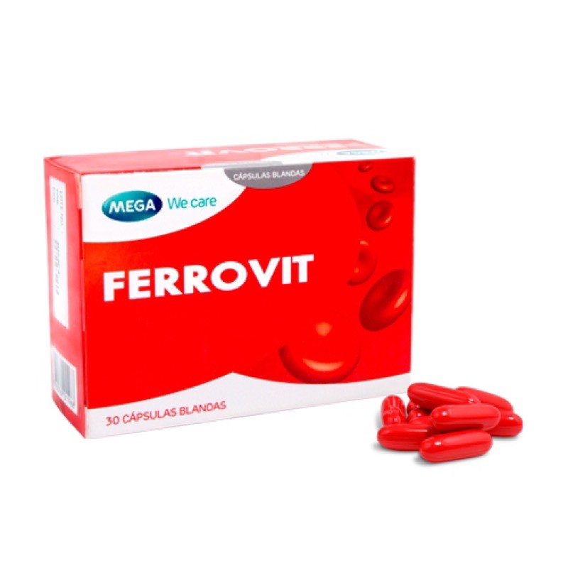 Viên bổ sắt FERROVIT - Hộp 50 viên