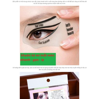 Khuôn kẻ mí Eyeliner và tô bầu mắt