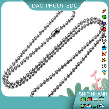 Vòng Cổ Chuỗi Thép Dài