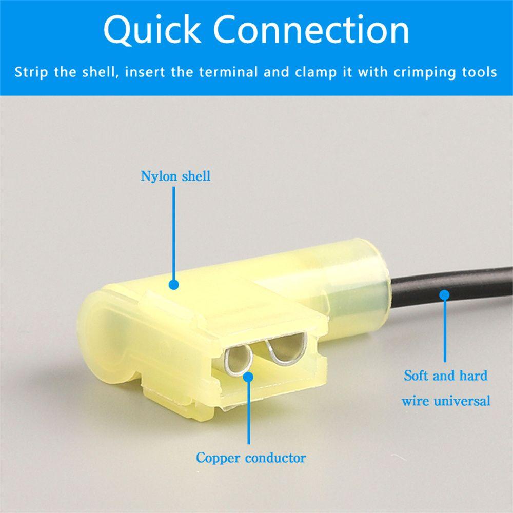 Bộ 10 Đầu Nối Dây Điện Nhanh 6.3mm