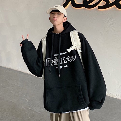 Áo khoác hoodie nam nữ unisex cặp đôi form rộng ni ngoại cao cấp PREMIUM dày local brand hàn quốc ulzzang BALANCE cute