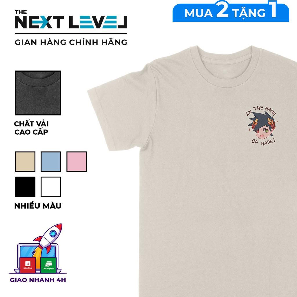 Áo thun Hades Chibi Unisex THE NEXT LEVEL - Cotton 100%, 5 màu nam nữ - BT0026