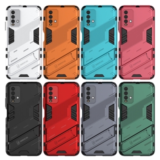 Xiaomi redmi 9t phone case redmi 9t 9 9a 9c casing punk kickstand back armor hard cover
