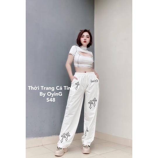 Set OyinG thêu quần xuông