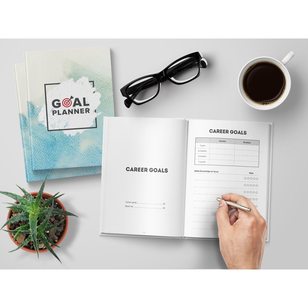 Sổ tay lập kế hoạch và mục tiêu Goal Planner (tặng kèm bộ Sticker)