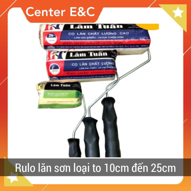 Rulo lăn sơn loại to 10cm đến 25cm