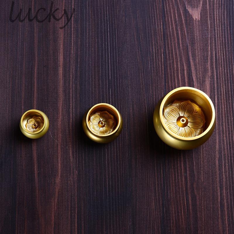Lư đồng được làm thủ công kích thước S/M/L dùng cắm nhang hàng chất lượng cao