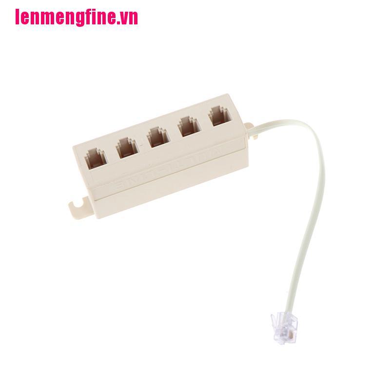 Đầu Chia Dây Cáp Điện Thoại Leme Rj11 5 Cổng 6p4c