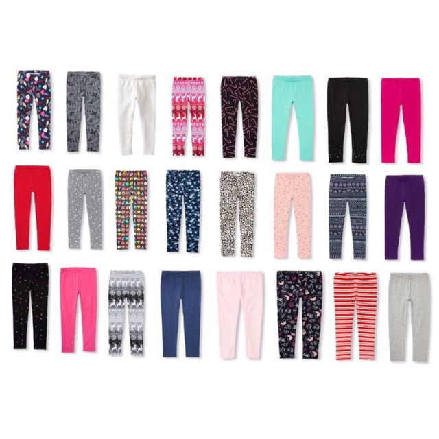 Quần legging bé gái Place 4-16T