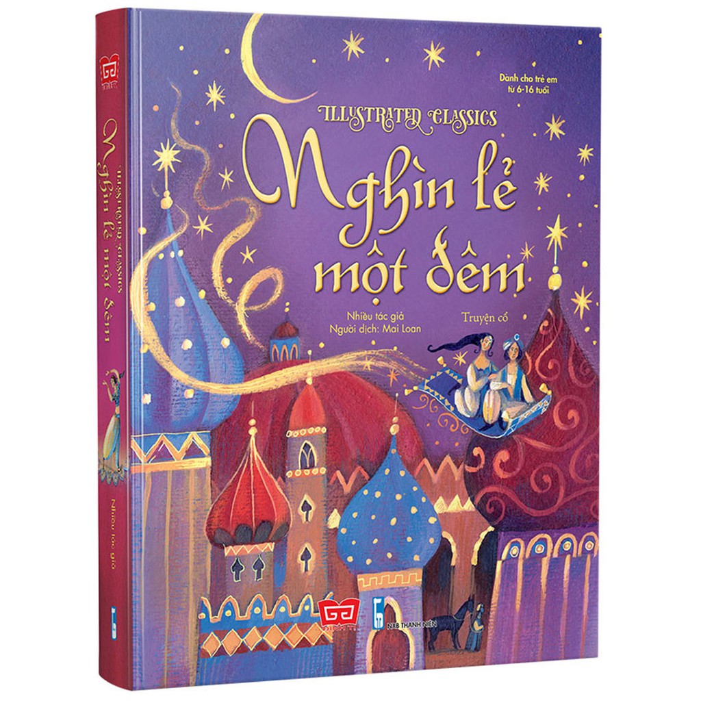 Sách - Illustrated Classics - Nghìn Lẻ Một Đêm