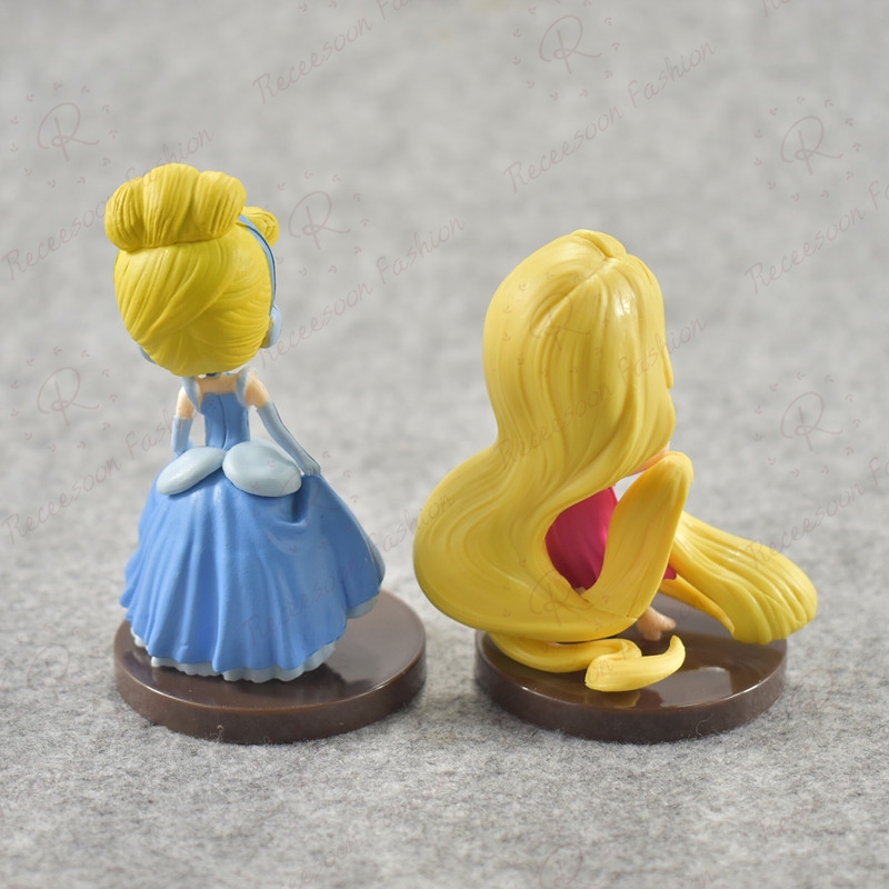 Set 8 đồ chơi mô hình nhân vật công chúa Disney