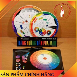 [HOT SALE] Bảng Hướng Dẫn Pha Màu