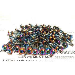 Bộ Ốc Titan lục Bảo Xe Exciter 150