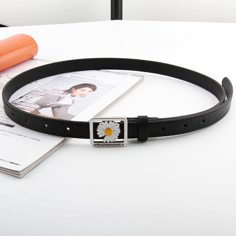 Thắt lưng khóa hình hoa cúc đơn giản dành cho nam 22568