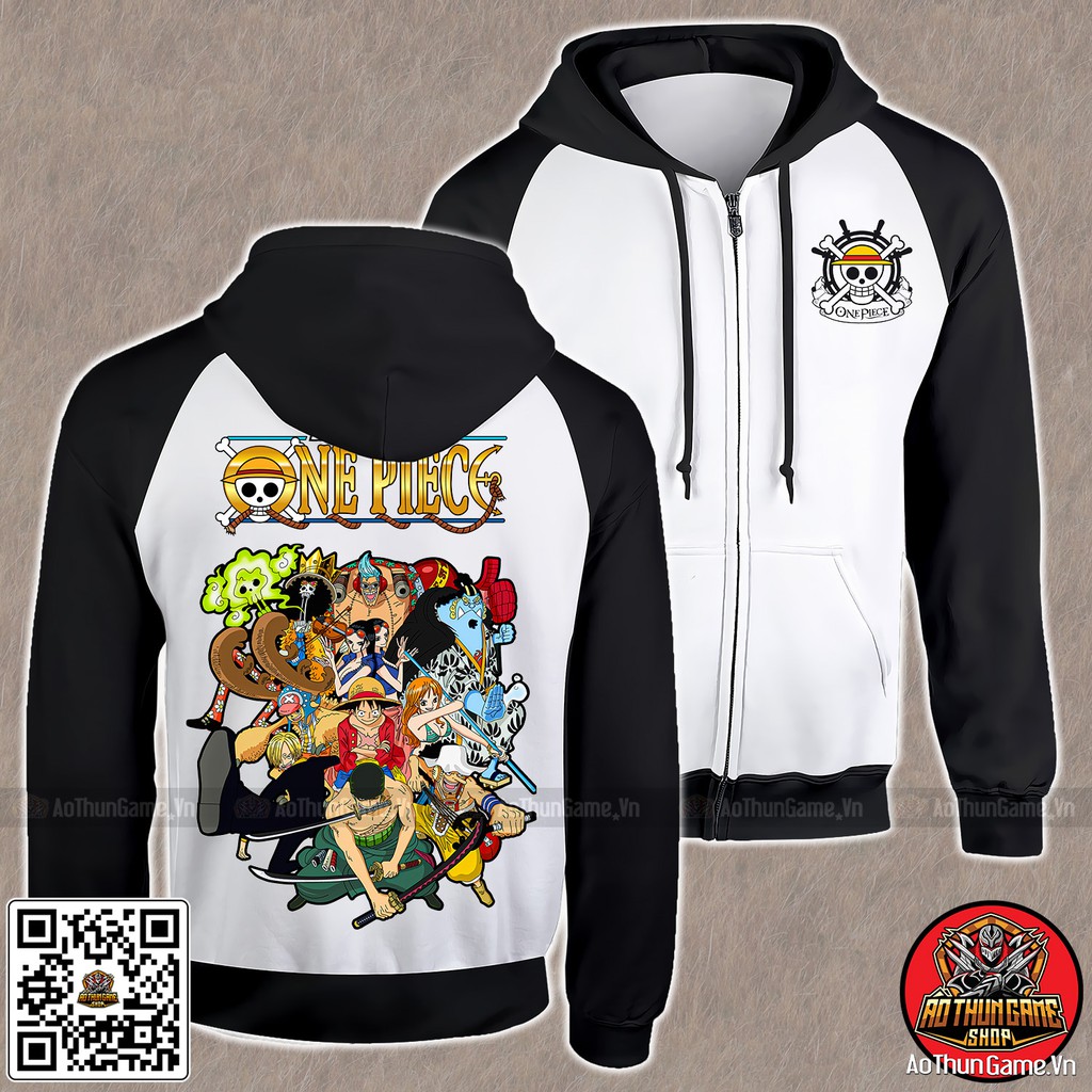 Áo khoác One Piece Luffy K09, Áo khoác hoodie Anime Manga One Piece Monkey D Luffy Unisex Nam Nữ | BigBuy360 - bigbuy360.vn