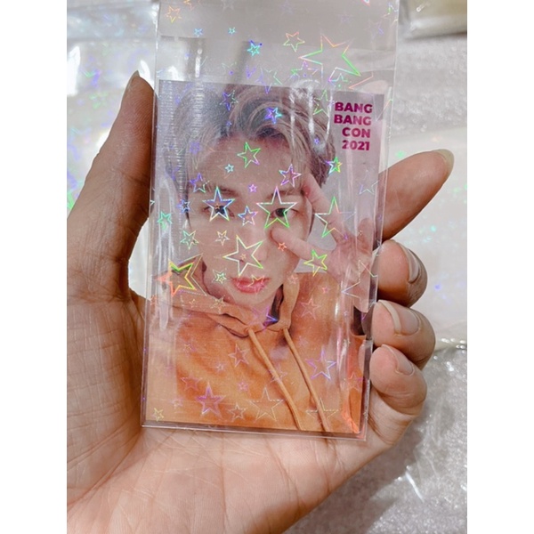 Set 10 Sleeve đựng Card hologram 60 x 89 mm