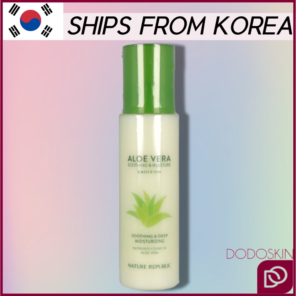 NATURE REPUBLIC Soothing & Moisture Aloe Vera 80% Emulsion (155ml)