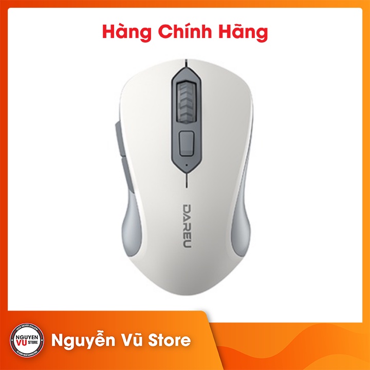 Chuột không dây DareU LM115B Silent, kết nối Bluetooth, 2,4Ghz - Hàng chính hãng