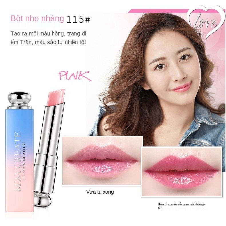 Son Sáp Nhung Lì Dưỡng Ẩm Môi Chống Nước Lâu Trôi Hàn Quốc