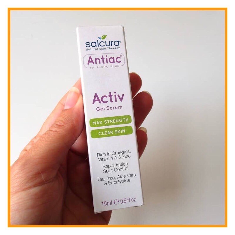 ANTIAC ACTIV GEL SERUM DƯỠNG 15ml