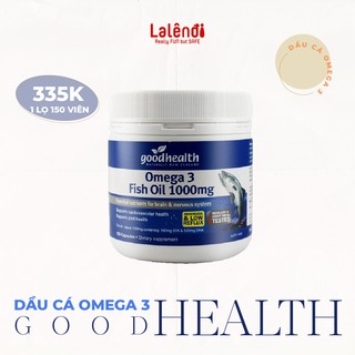 Dầu cá Goodhealth Omega 3 Fish Oil 1000mg