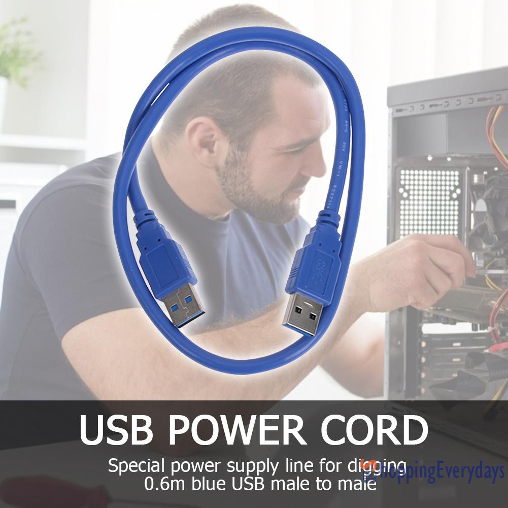 SV Dây Cáp Chuyển Đổi Usb Type A Sang Usb Type A Cho Pcie Riser Btc Mining 0.6m