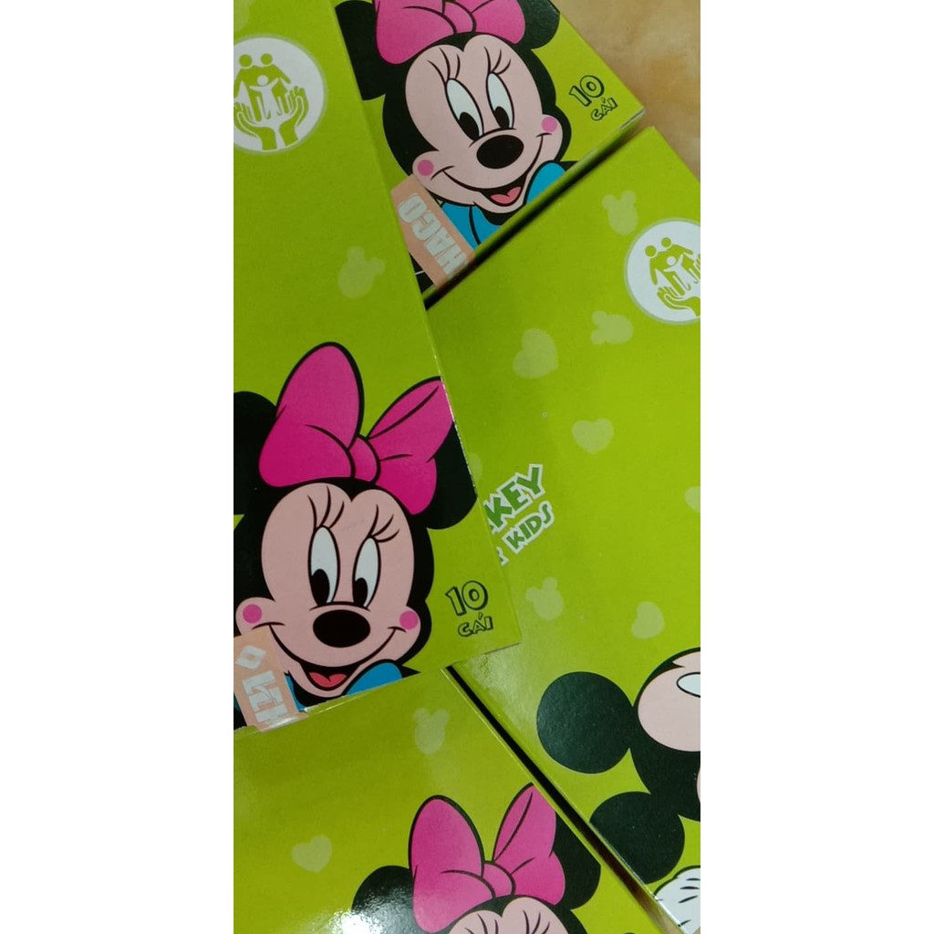 khẩu trang y tế lehaco mickey cho bé