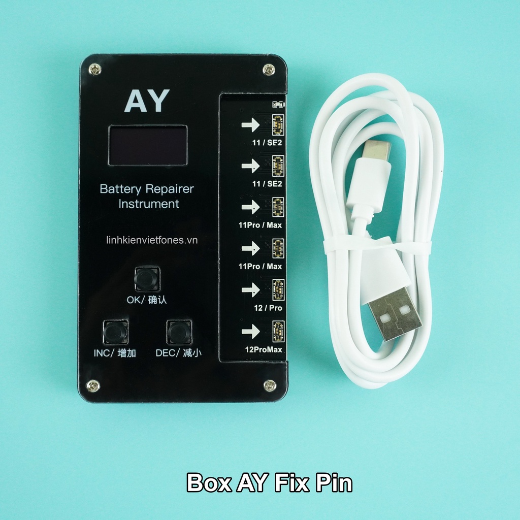 Thiết bị fix pin điện thoại AY và I2C