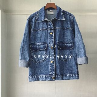 Áo khoác jeans nữ