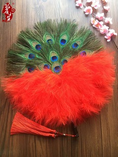 SIÊU PHẨM QUẠT LÔNG CÔNG PHỐI LÔNG ĐÀ ĐIỂU